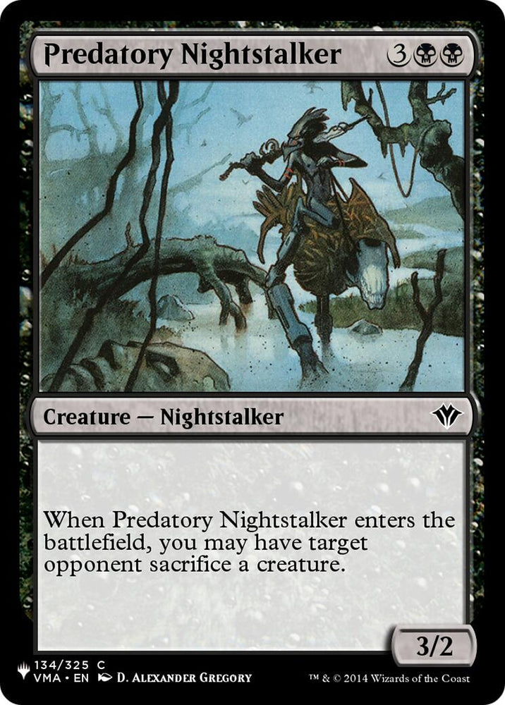 Image for Predatory Nightstalker (134) [The List Reprints]