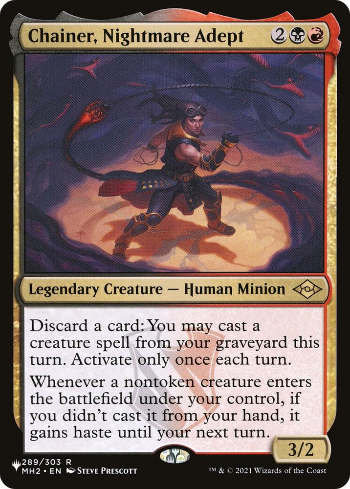 Image for Chainer, Nightmare Adept (289) [The List Reprints]