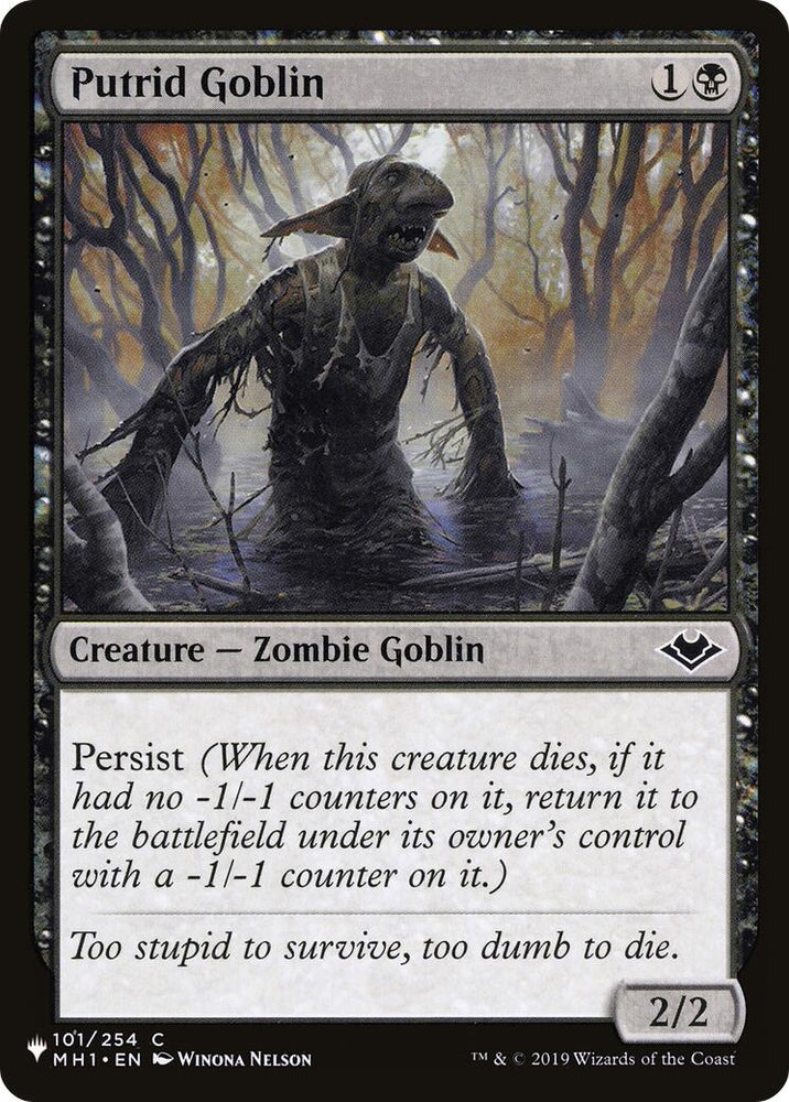 Image for Putrid Goblin (101) [The List Reprints]