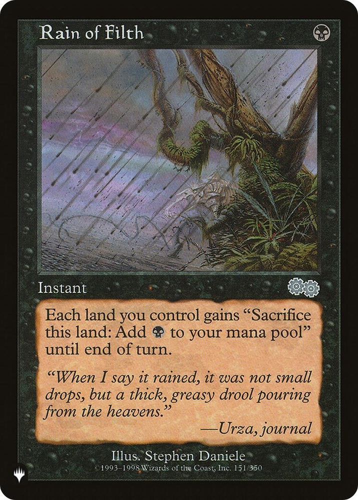 Image for Rain of Filth (151) [The List Reprints]