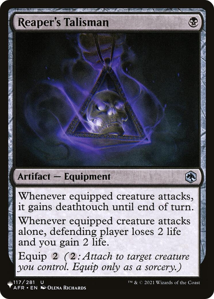 Image for Reaper's Talisman (117) [The List Reprints]