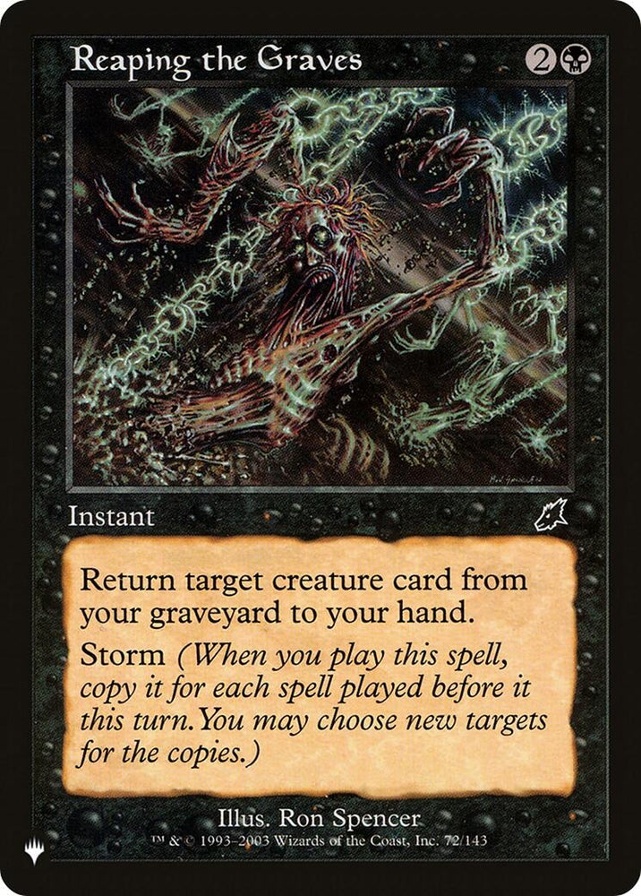 Image for Reaping the Graves (72) [The List Reprints]