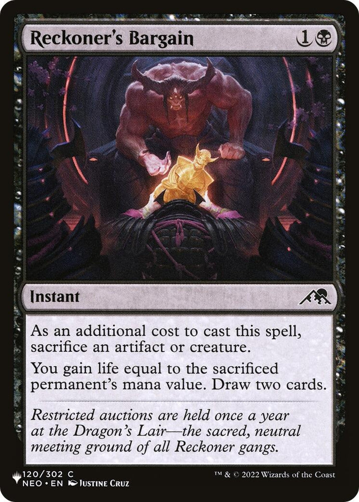 Image for Reckoner's Bargain (120) [The List Reprints]