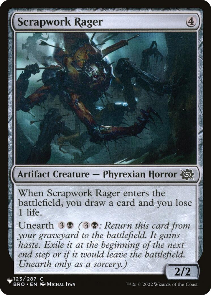 Image for Scrapwork Rager (123) [The List Reprints]