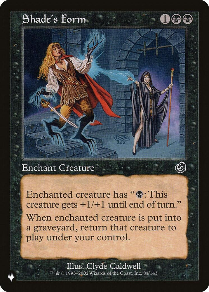 Image for Shade's Form (81) [The List Reprints]