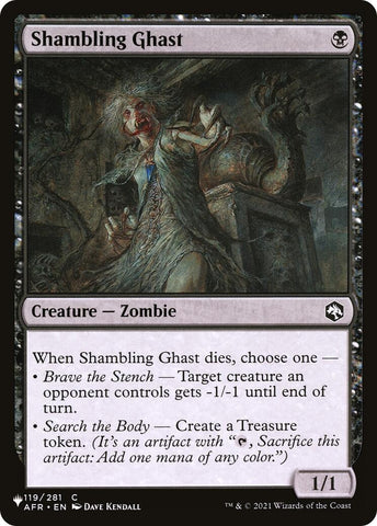 Image for Shambling Ghast (119) [The List Reprints]