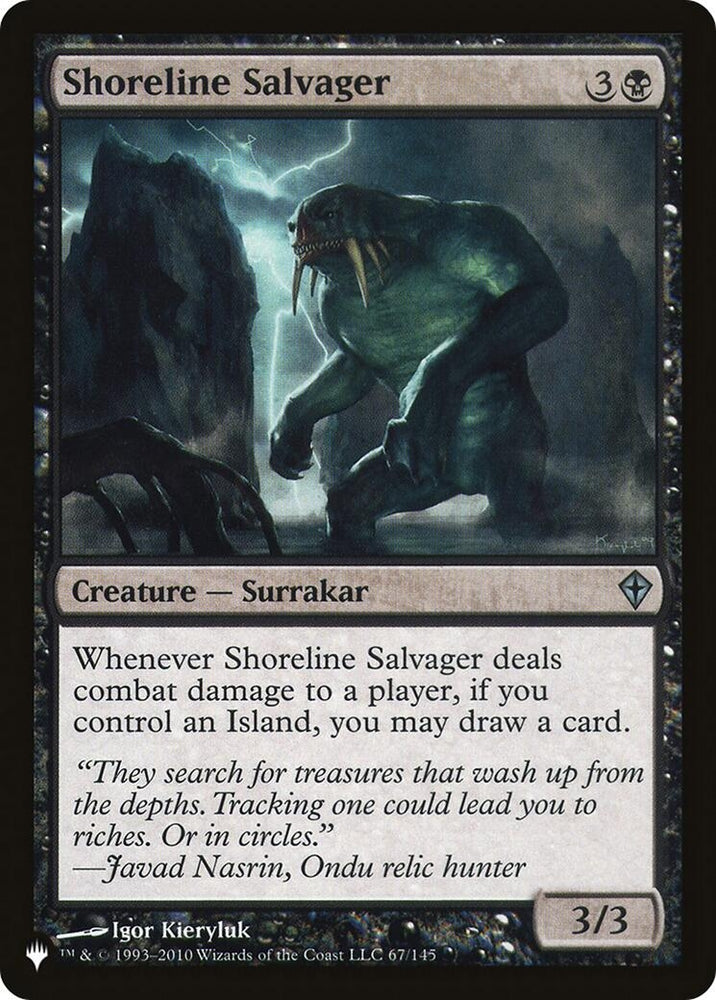 Image for Shoreline Salvager (67) [The List Reprints]