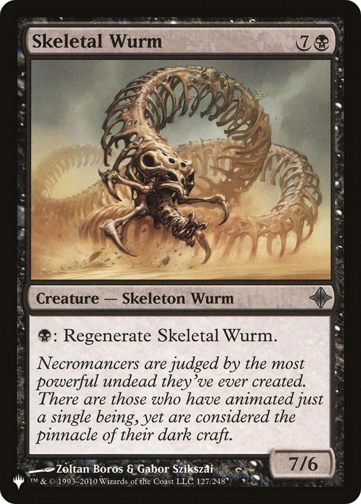 Image for Skeletal Wurm (127) [The List Reprints]