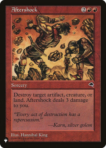 Image for Aftershock (160) [The List Reprints]