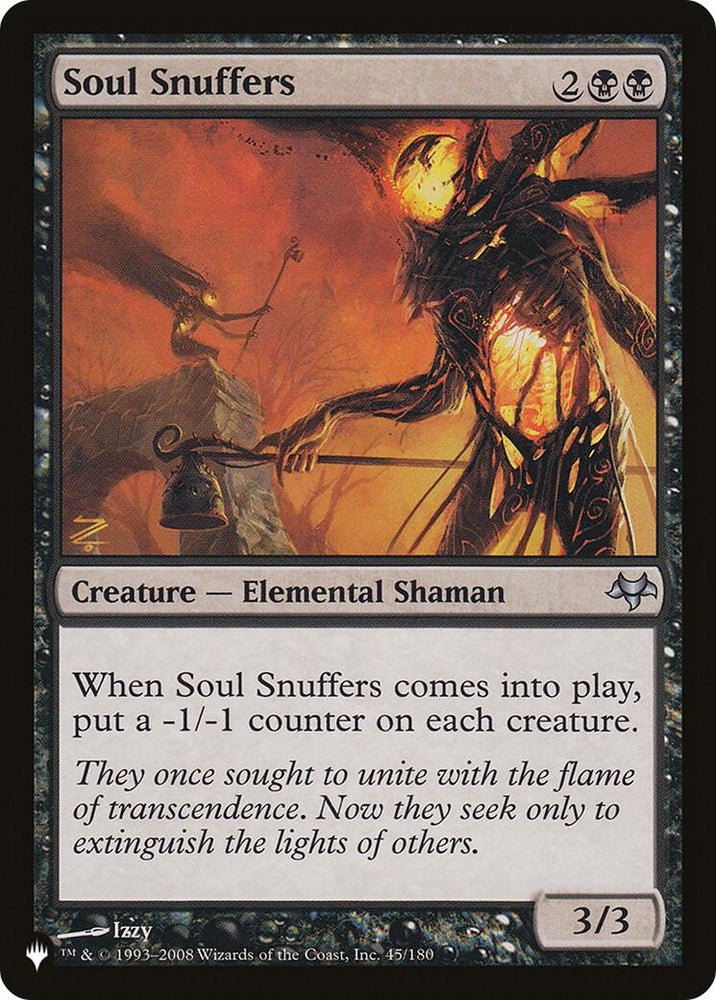 Image for Soul Snuffers (45) [The List Reprints]
