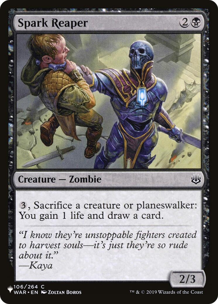 Image for Spark Reaper (106) [The List Reprints]