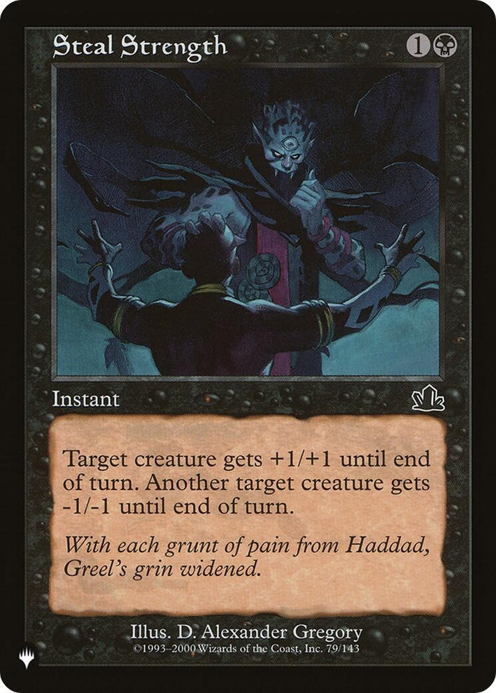 Image for Steal Strength (79) [The List Reprints]