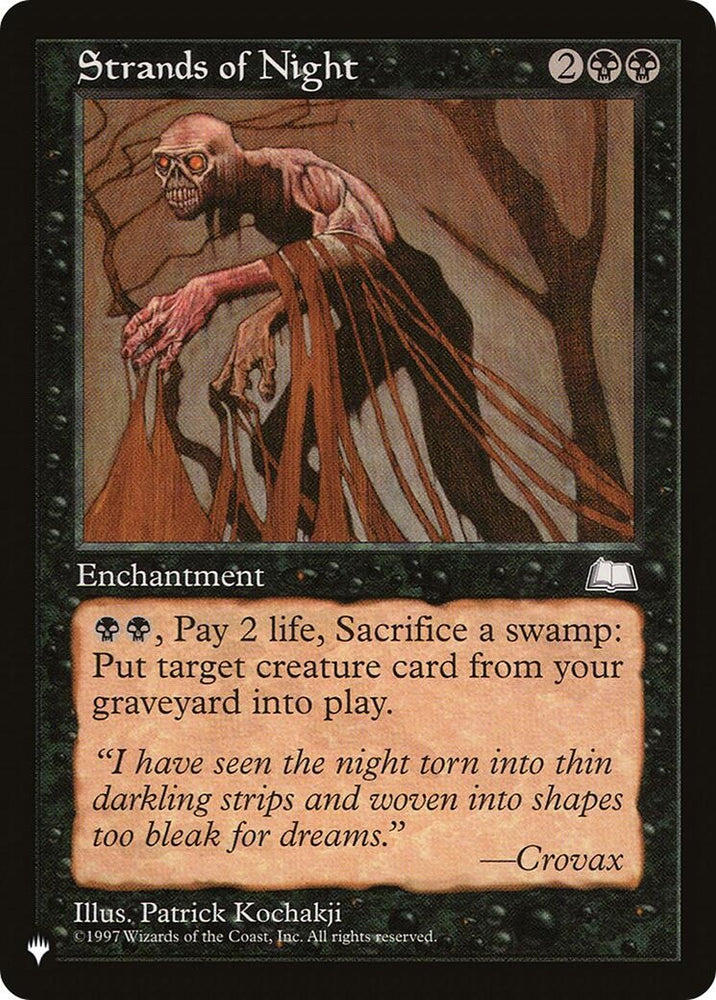 Image for Strands of Night [The List Reprints]