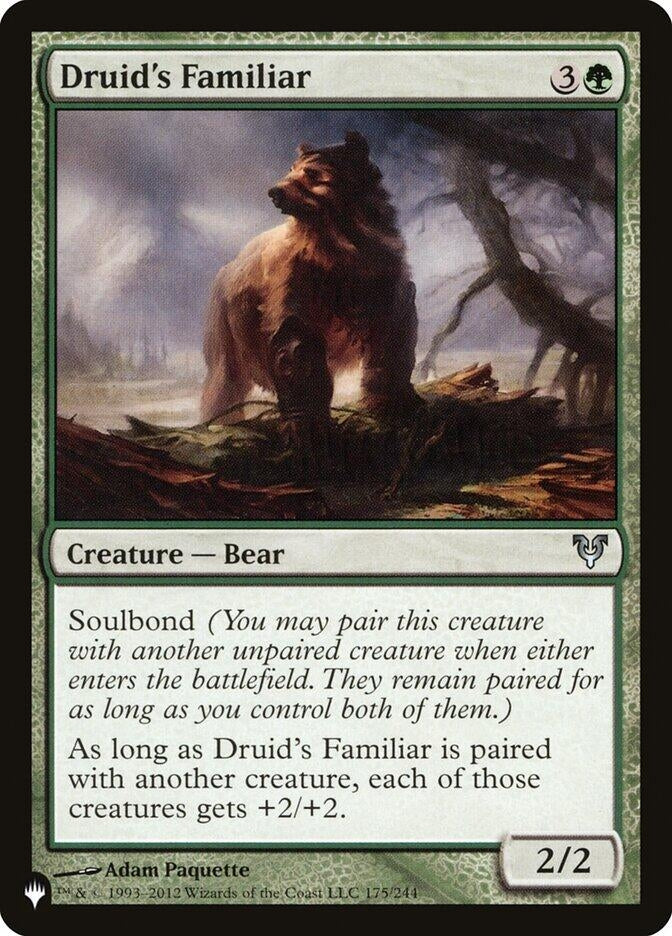 Image for Druid's Familiar (175) [The List Reprints]
