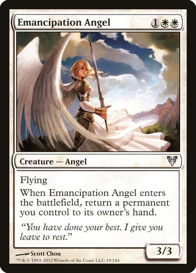 Image for Emancipation Angel (19) [Avacyn Restored]