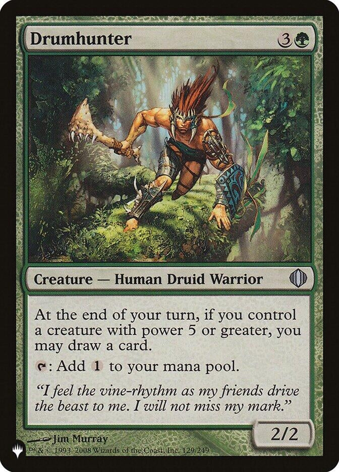 Image for Drumhunter (129) [The List Reprints]