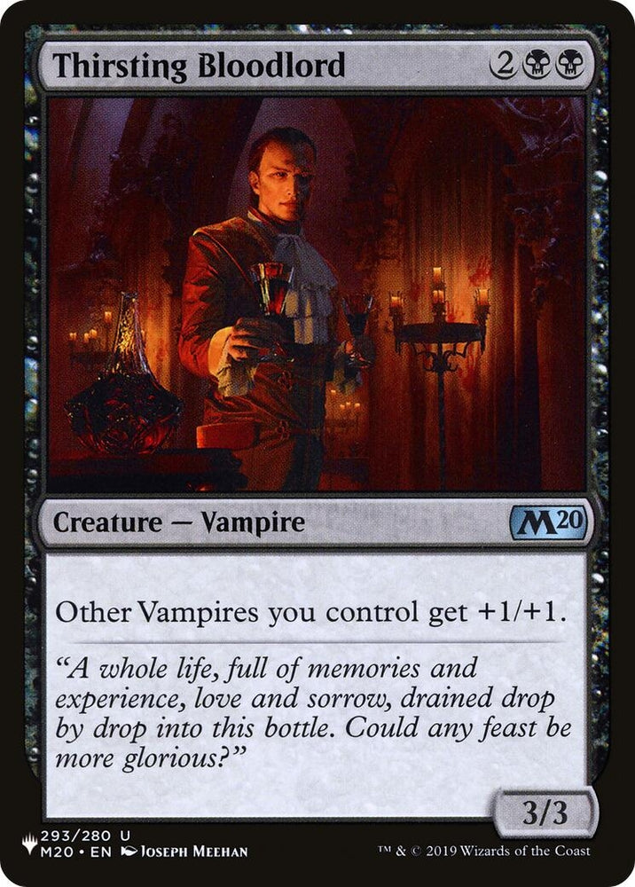 Image for Thirsting Bloodlord (293) [The List Reprints]