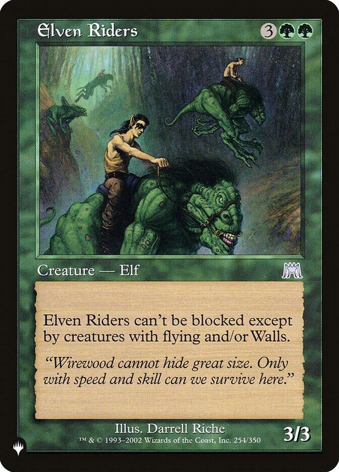 Image for Elven Riders (254) [The List Reprints]