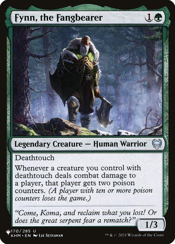 Image for Fynn, the Fangbearer (170) [The List Reprints]