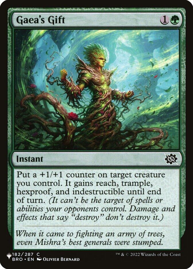 Image for Gaea's Gift (182) [The List Reprints]