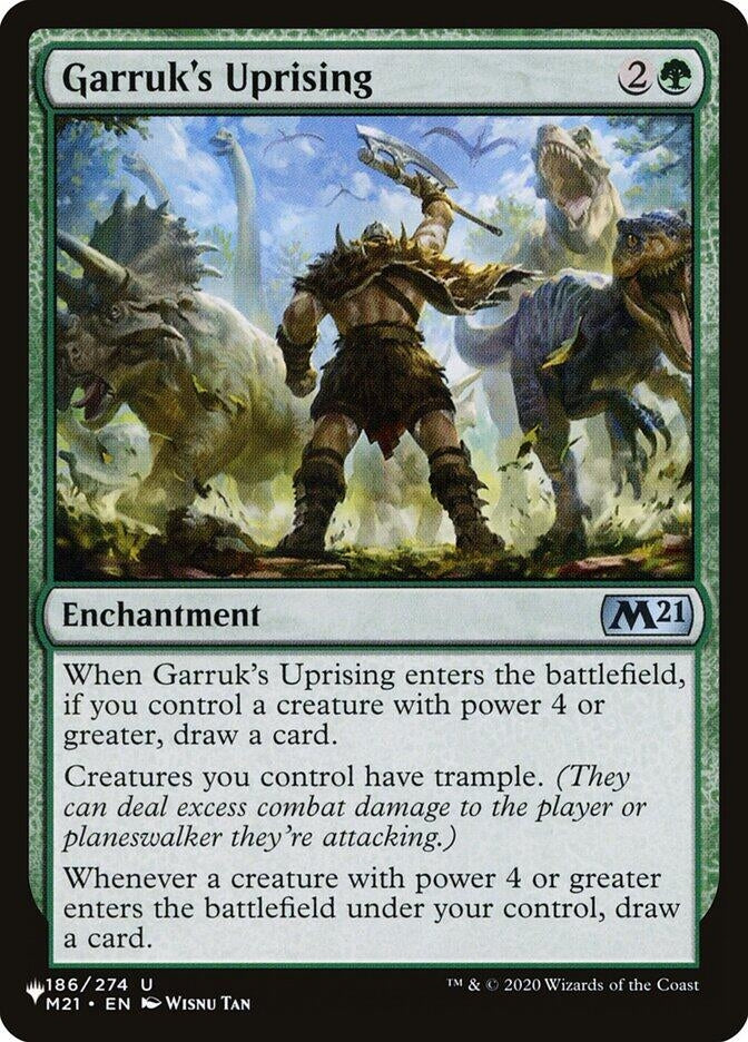 Image for Garruk's Uprising (186) [The List Reprints]