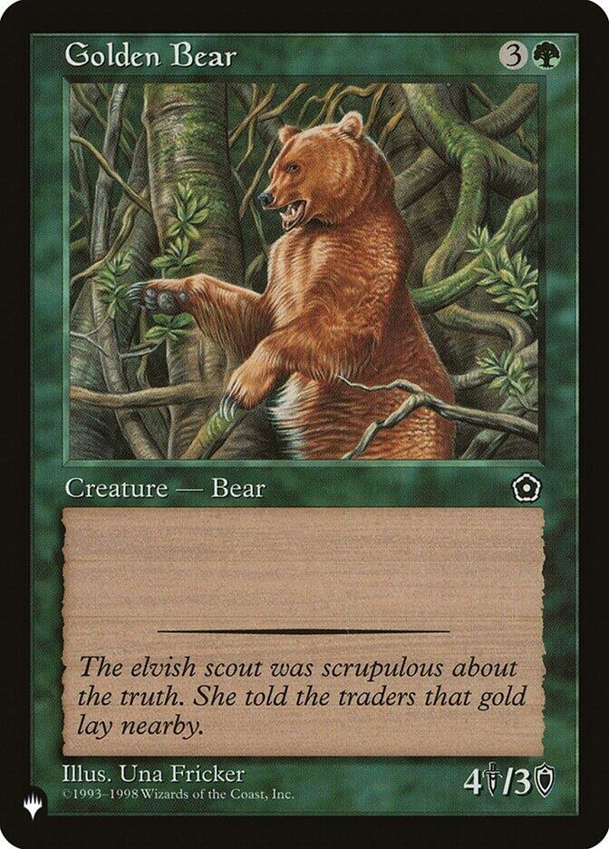Image for Golden Bear [The List Reprints]
