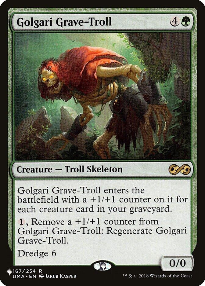 Image for Golgari Grave-Troll (167) [The List Reprints]
