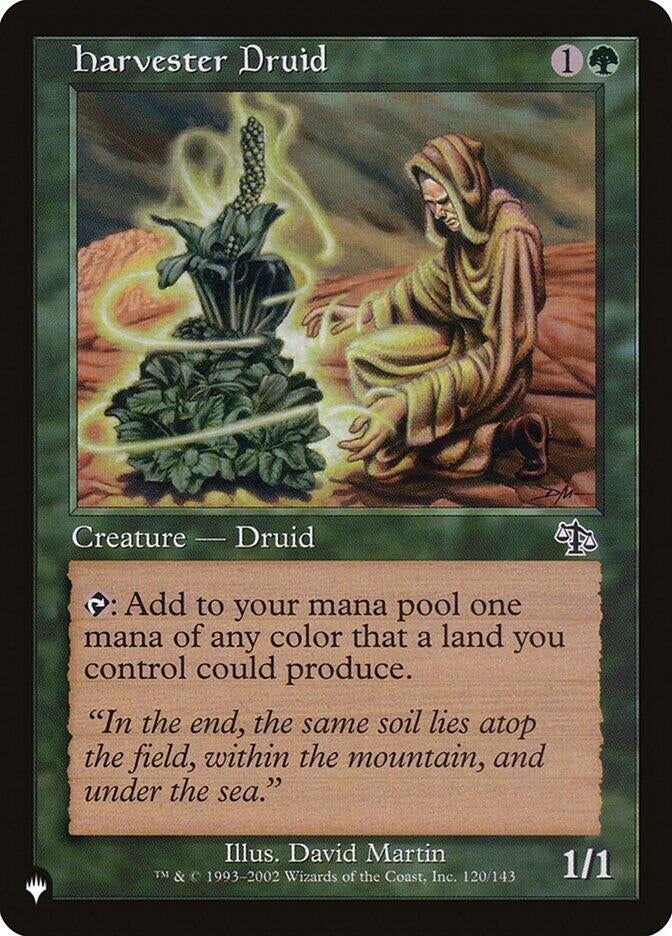 Image for Harvester Druid (120) [The List Reprints]