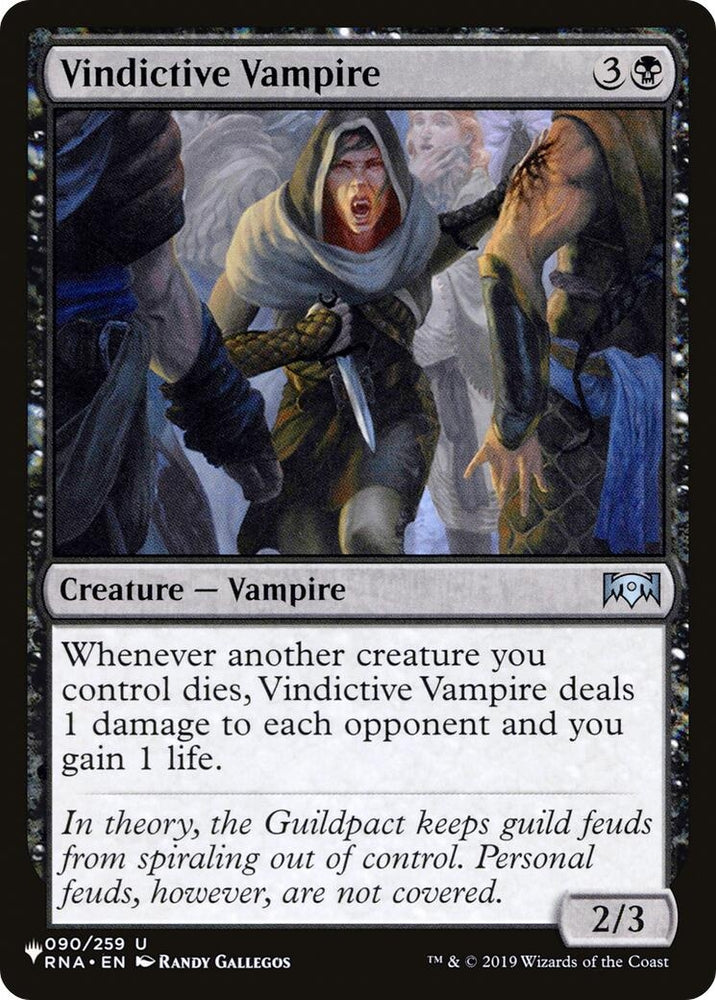 Image for Vindictive Vampire (90) [The List Reprints]