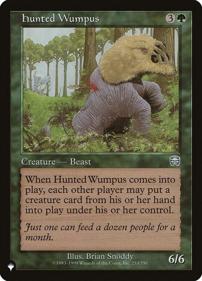 Image for Hunted Wumpus (253) [The List Reprints]