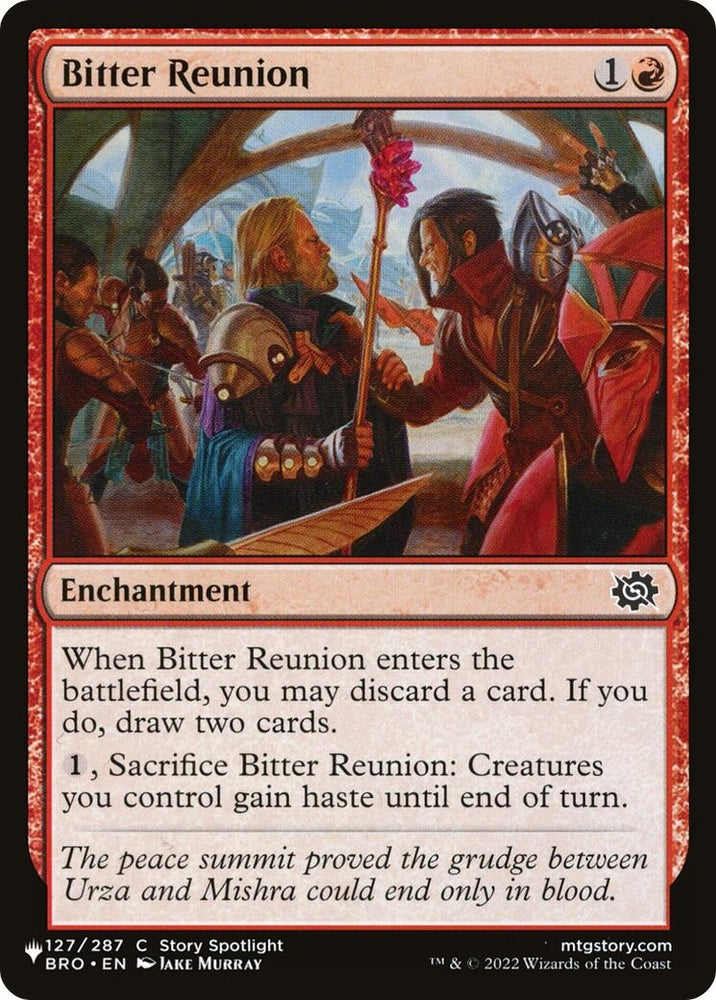 Image for Bitter Reunion (127) [The List Reprints]