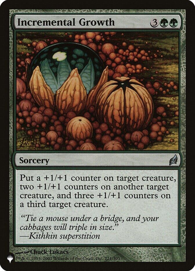 Image for Incremental Growth (221) [The List Reprints]