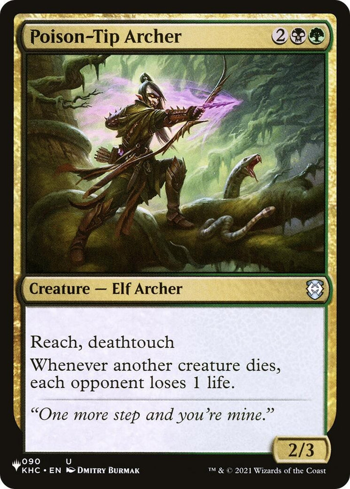 Image for Poison-Tip Archer (90) [The List Reprints]