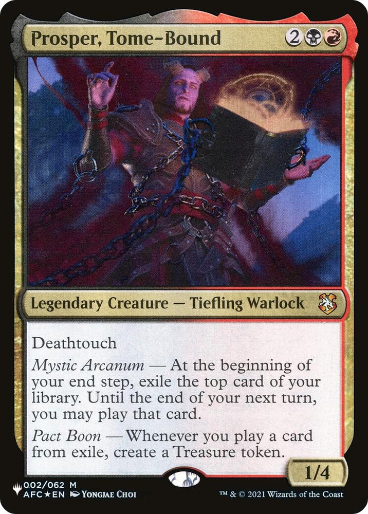 Image for Prosper, Tome-Bound (2) [The List Reprints]