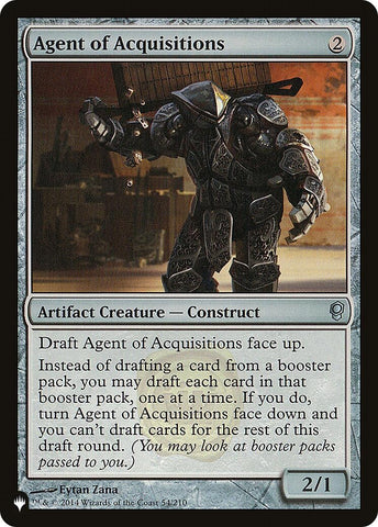 Image for Agent of Acquisitions (54) [The List Reprints]
