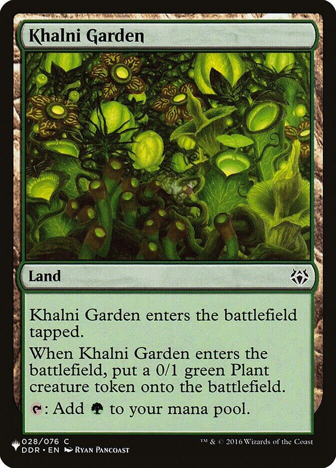 Image for Khalni Garden (28) [The List Reprints]