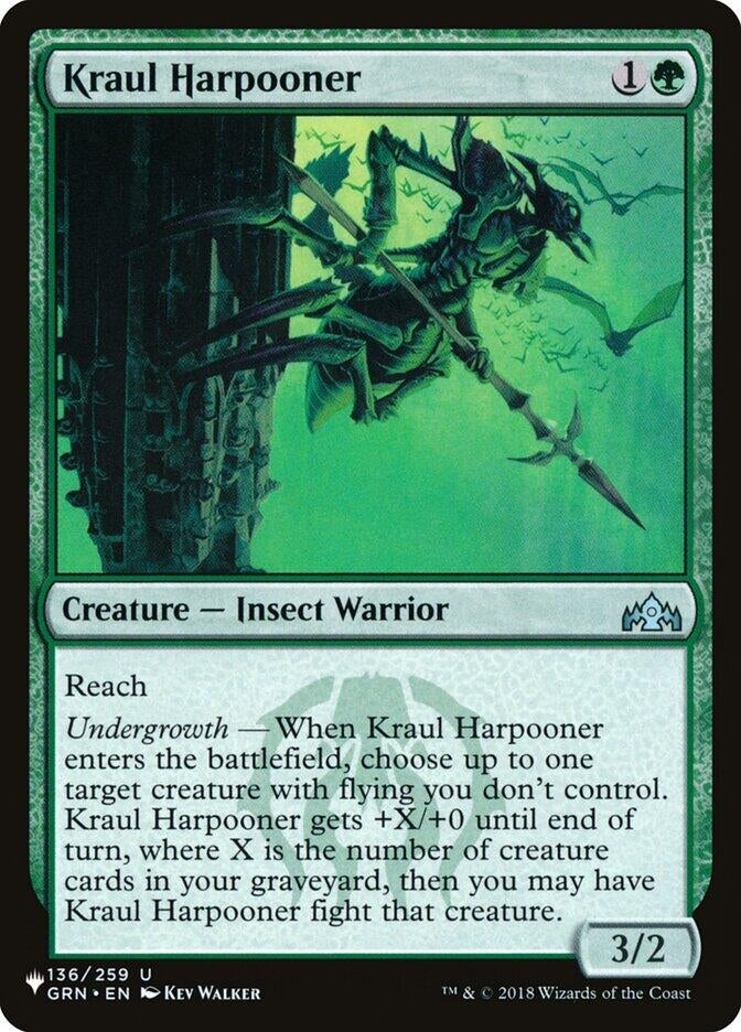 Image for Kraul Harpooner (136) [The List Reprints]