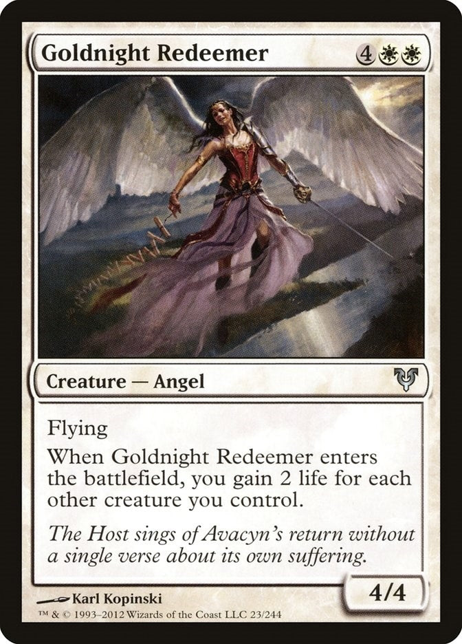 Image for Goldnight Redeemer (23) [Avacyn Restored]