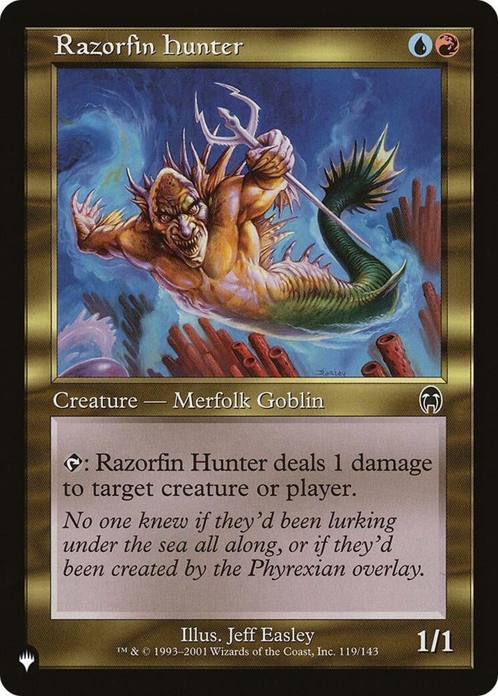 Image for Razorfin Hunter (119) [The List Reprints]