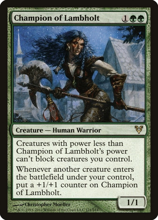 Image for Champion of Lambholt (171) [Avacyn Restored]