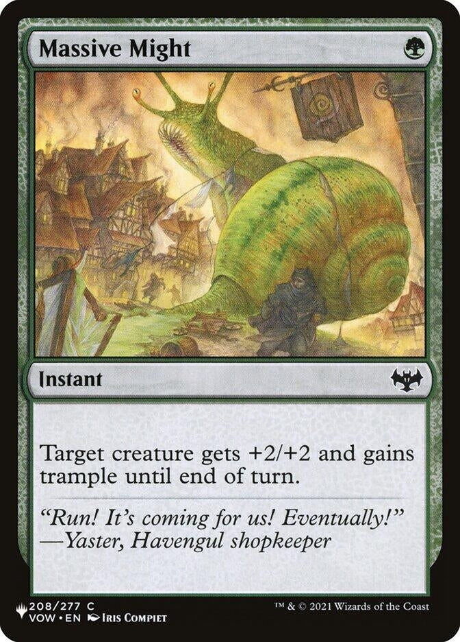 Image for Massive Might (208) [The List Reprints]