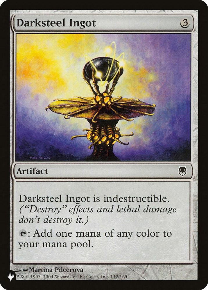 Image for Darksteel Ingot (112) [The List Reprints]