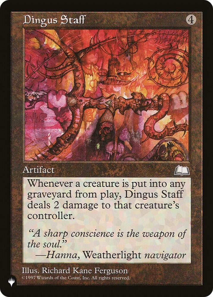 Image for Dingus Staff [The List Reprints]