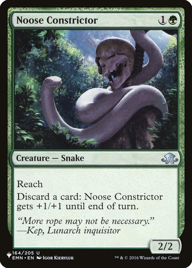 Image for Noose Constrictor (164) [The List Reprints]
