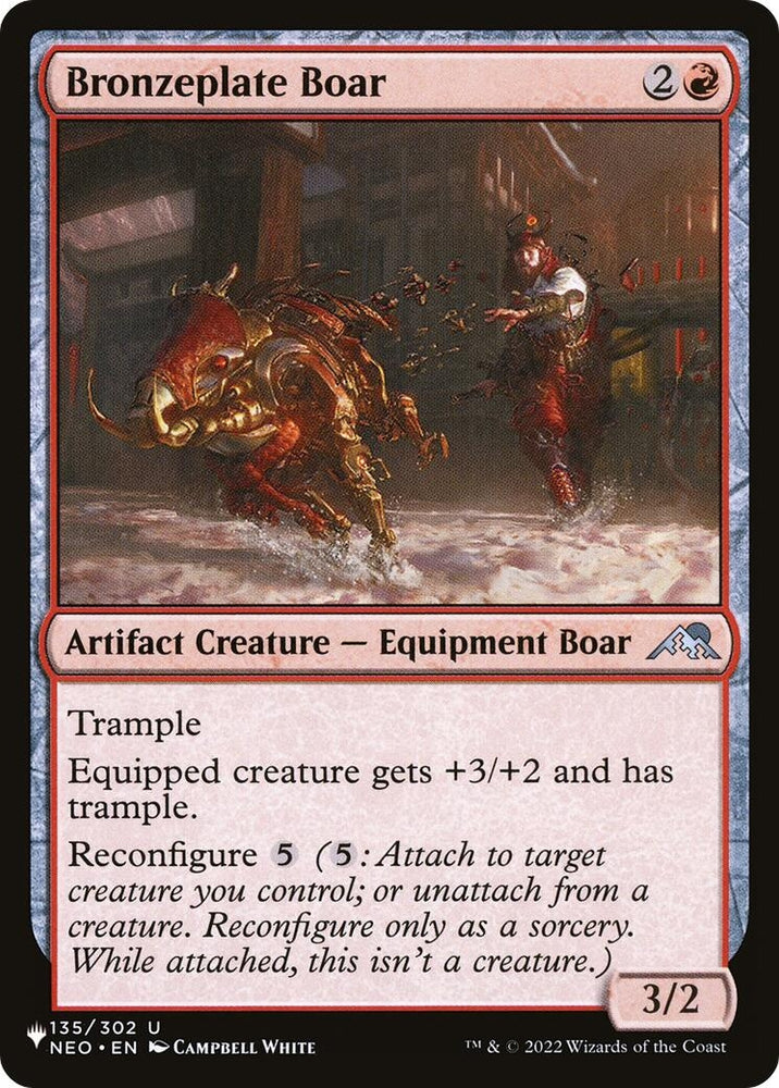 Image for Bronzeplate Boar (135) [The List Reprints]