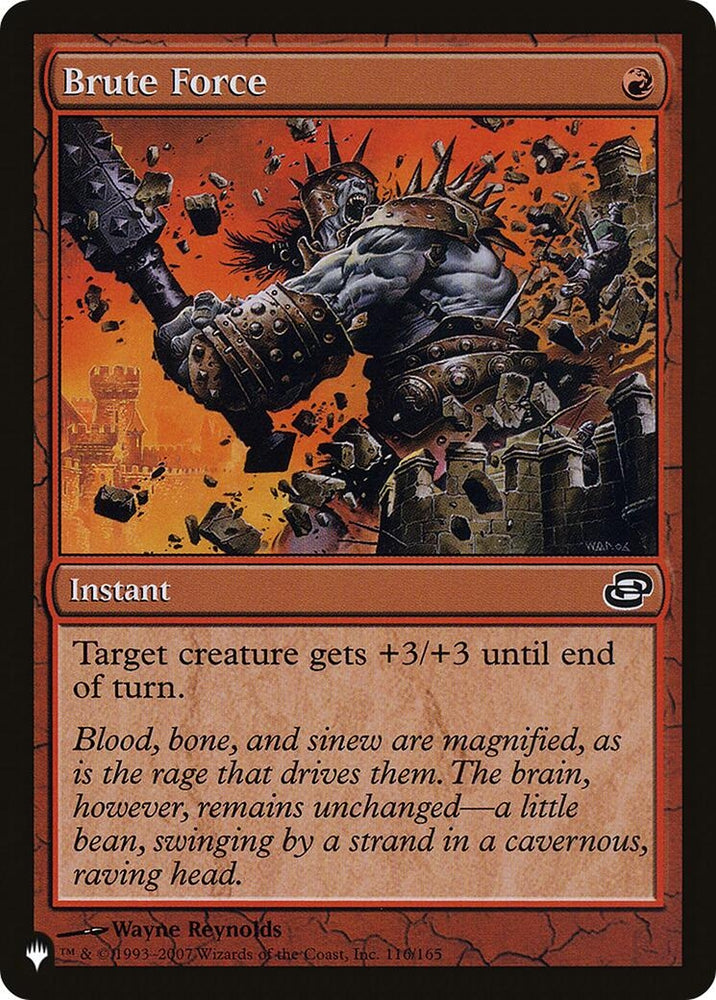 Image for Brute Force (116) [The List Reprints]