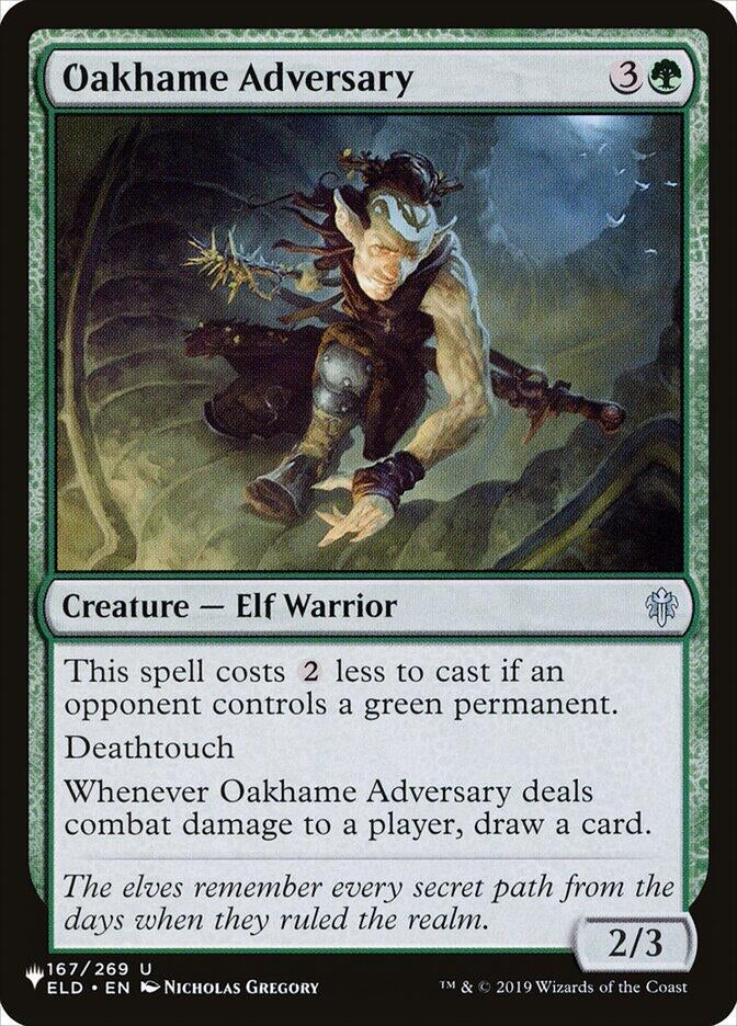 Image for Oakhame Adversary (167) [The List Reprints]
