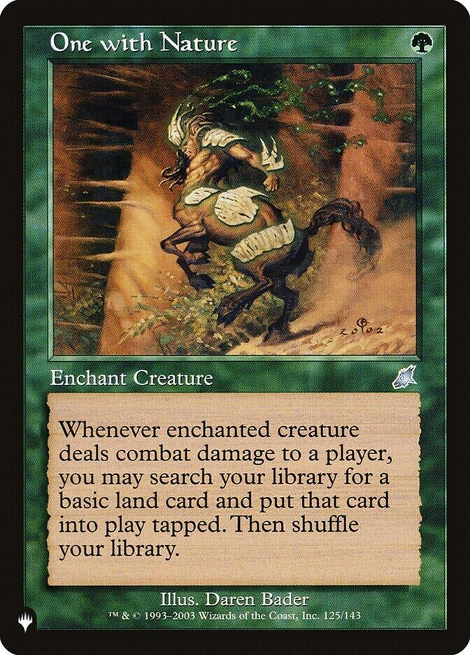 Image for One with Nature (125) [The List Reprints]