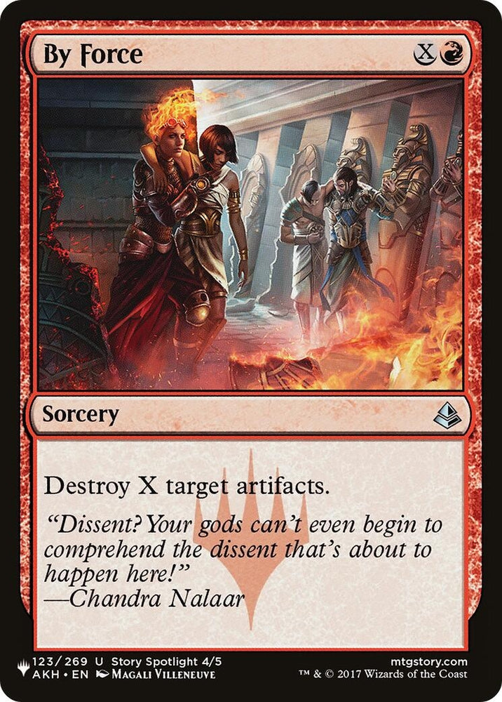 Image for By Force (123) [The List Reprints]