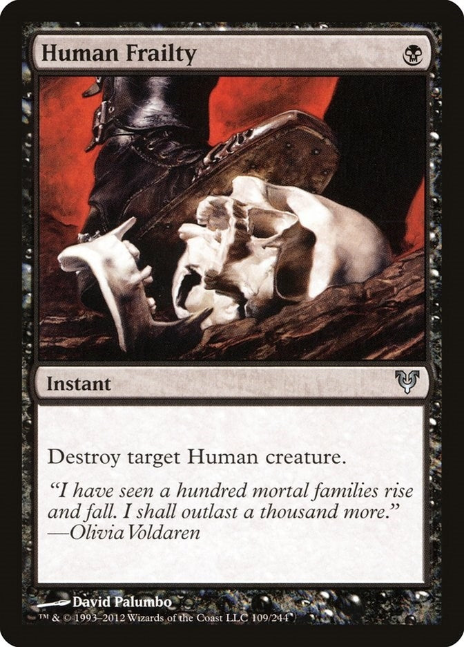 Image for Human Frailty (109) [Avacyn Restored]